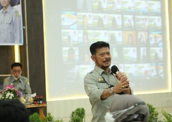 Mentan Dorong Mahasiswa Jadi Pionir Pertanian Modern