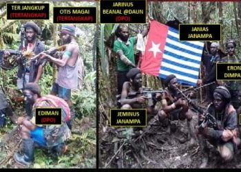 Satgas Nemangkawi Ciduk 4 KKB Pimpinan Joni Botak