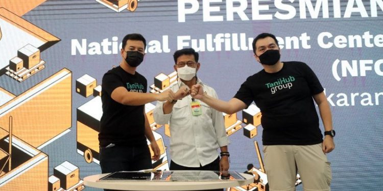 Mentan Sebut Sentuhan Milenial Tanihub Buat Pertanian Semakin Maju