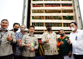 Airlangga-Mentan lepas ekspor tanaman hias dari Bogor Rp 70 M