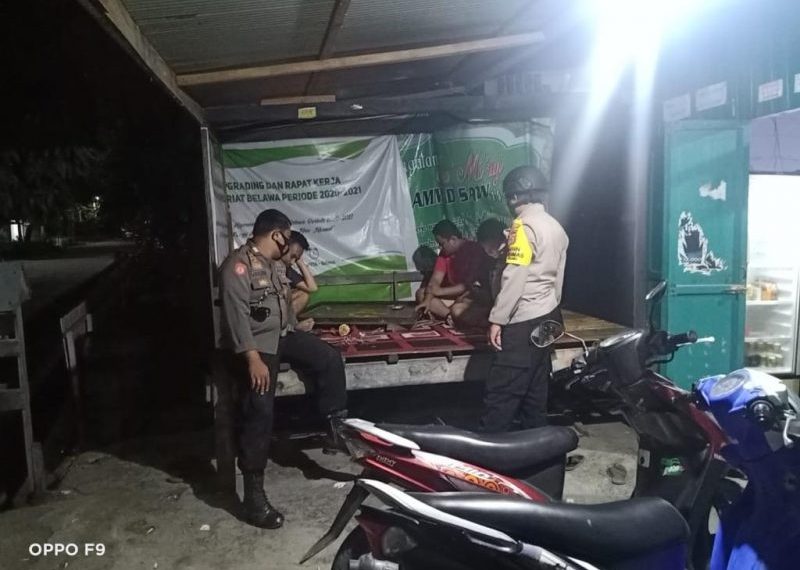 Mencegah Terjadinya Tindak Kriminalitas, Polsek Belawa Tingkatkan Kegiatan Patroli Malam