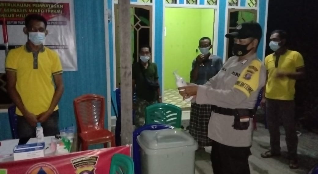 Melalui Sambang Bhabinkamtibmas Imbau Warga Patuhi Prokes, dan Menjaga Kamtibmas