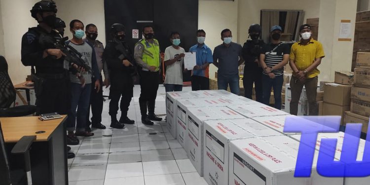 Polres Serang Kota Kembali Kawal Penerimaan Vaksin Covid-19