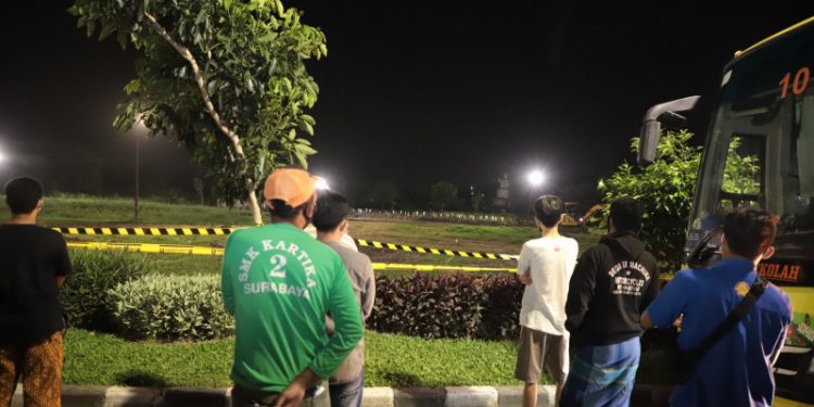 Petugas gabungan amankan 145 pelanggar PPKM darurat di Surabaya