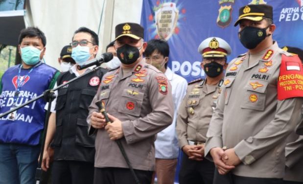 Kapolda Metro Jaya : 150 Ribu Warga Telah Divaksin!