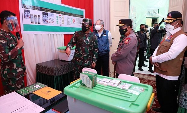 Panglima TNI Pastikan Distribusi Obat dan Vitamin Covid-19 Tepat Sasaran