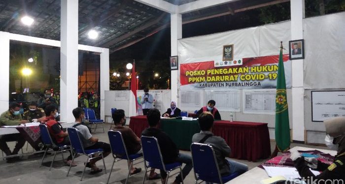 Pelanggar PPKM Darurat di Purbalingga Disidang, Vonisnya Bervariasi