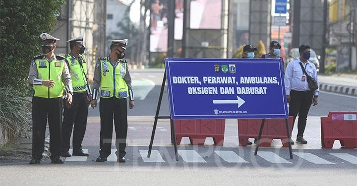 Polisi Tambah Penyekatan PPKM Darurat Menjadi 1.038 Titik