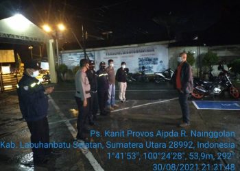 Cegah Penyebaran Covid-19, Polsek Bagan Sinembah Datangi 14 Cafee dan 1 Mall Suzuya