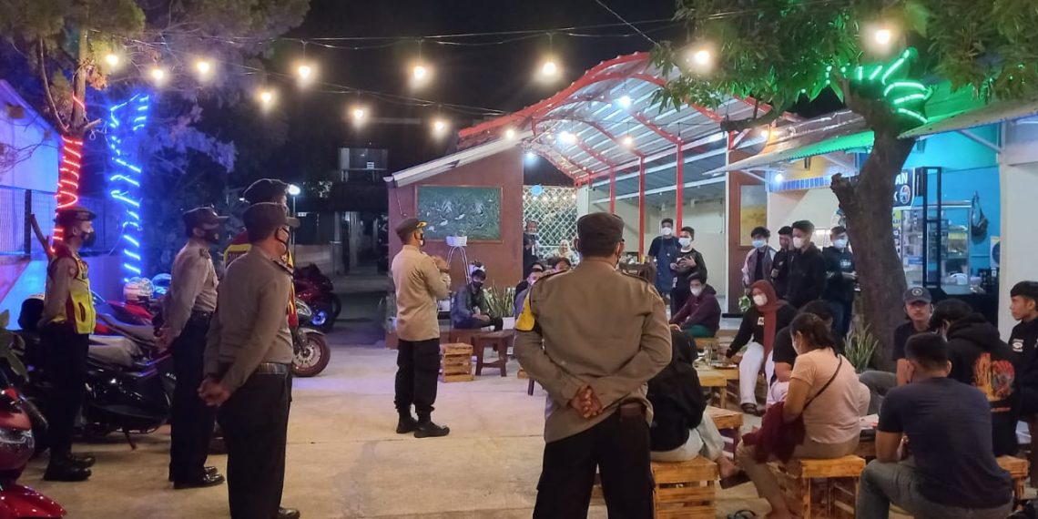 Dalam Rangka PPKM Mikro Level-3, Polres Majalengka Laksanakan Patroli Malam KRYD