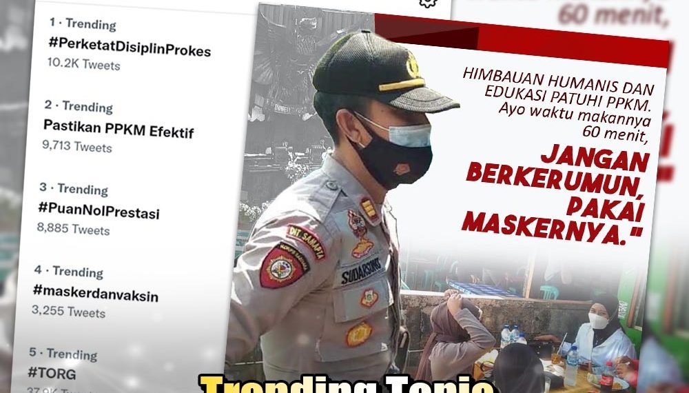Dukung Pemerintah Tangani Pandemi dengan #PerketatDisiplinProkes