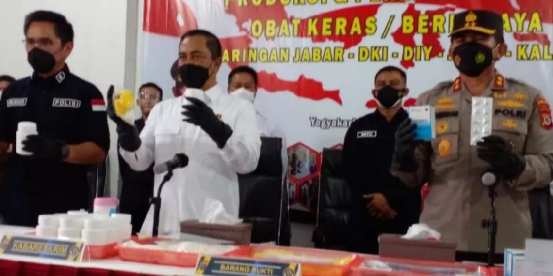 Bareskrim Polri ungkap peredaran gelap obat keras jaringan nasional