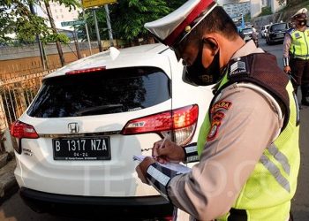 Hari Pertama Tilang Ganjil Genap PPKM Level 3, 28 Kendaraan Terjaring Razia