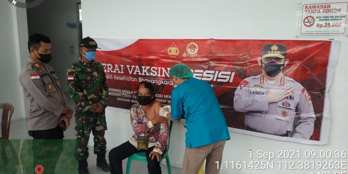 Percepatan Vaksinasi Diperbatasan, Ini Yang Dilakukan Polsek Embaloh Hulu