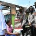 Polwan Serbu Panti Asuhan Berikan Bantuan Paket Sembako