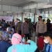 Gerai Vaksin TNI POLRI Polres Tulungagung di Desa Tapan Diserbu Ratusan Warga
