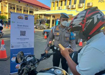 Polda Kalsel Maksimalkan Prokes dengan Terapkan Aplikasi “Peduli Lindungi” untuk Anggota dan Masyarakat