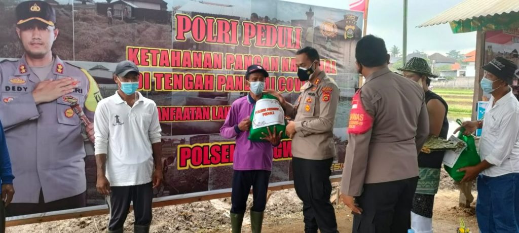 Polres Badung launcing Polisi Berkebun guna dukung ketahanan pangan, Sumber humas.polri.go.id