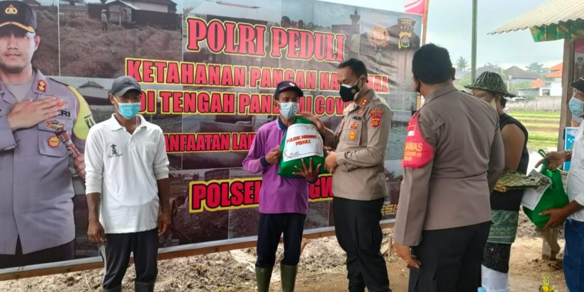 Polres Badung launcing Polisi Berkebun guna dukung ketahanan pangan, Sumber humas.polri.go.id