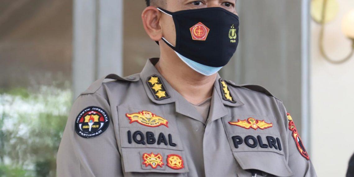 Program Polda Jateng Mageri Segoro Dilengkapi Vaksinasi dan Bagi Sembako