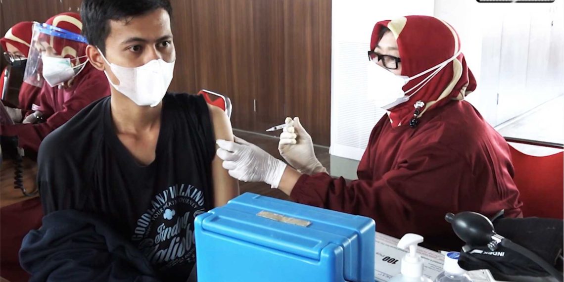 UMPO BERSAMA TNI POLRI SUKSESKAN PERCEPATAN HERD IMMUNITY