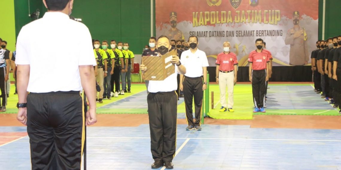 Peringati Hari Pahlawan, Polda Jatim Gelar Perlombaan Olahraga