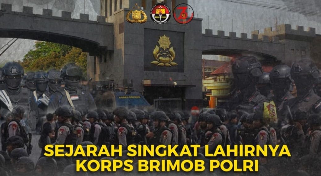 Sejarah Singkat Lahirnya Korps Brimob Polri