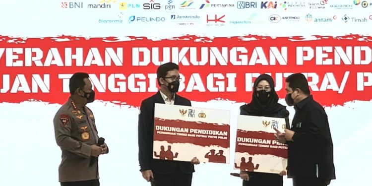 2.651 Anak TNI Polri Dapat Beasiswa BUMN