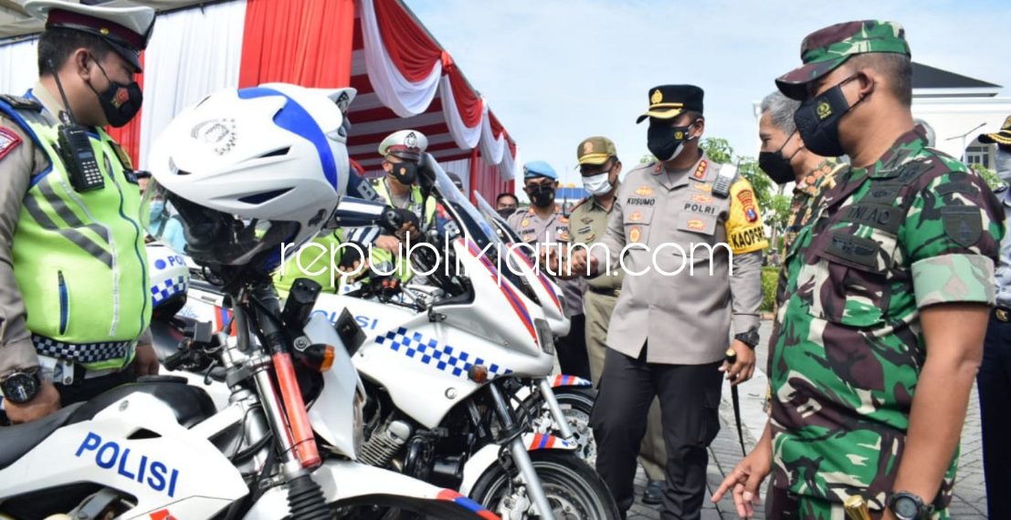 Amankan Nataru dan Antisipasi Omicron, Operasi Lilin Semeru di Sidoarjo Terjunkan 750 Personil Gabungan