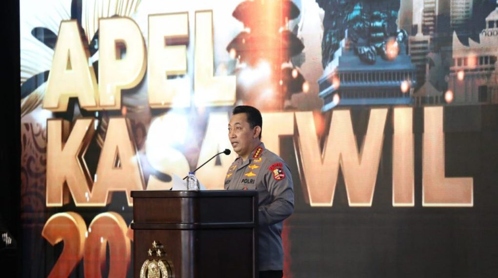 Apel Kasatwil, Kapolri Minta Capaian Positif Penanganan Covid Dipertahankan Hingga Kebiasaan Untuk Berbuat Baik