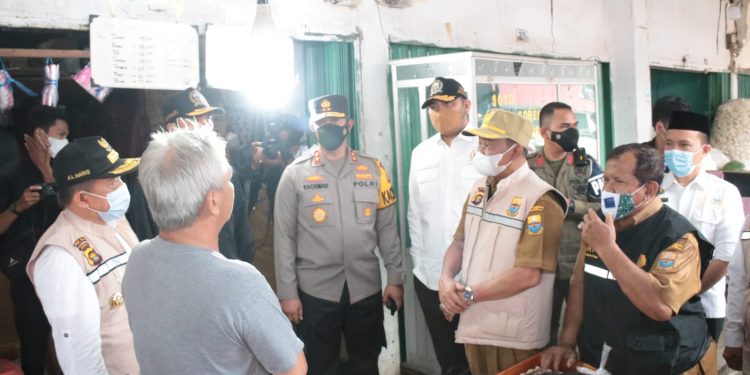 Cek Harga Sembako Jelang Nataru, Kapolda Jambi Sidak Pasar