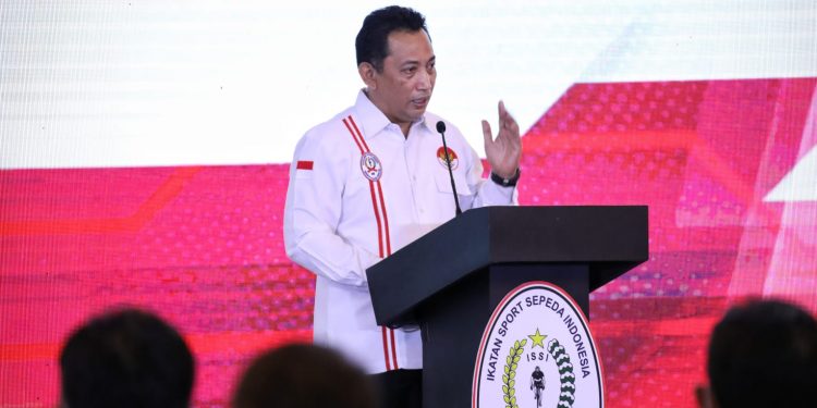 Jadi Ketum PB ISSI, Kapolri Janji Akan Tingkatkan Prestasi Atlet Sepeda untuk Harumkan Indonesia