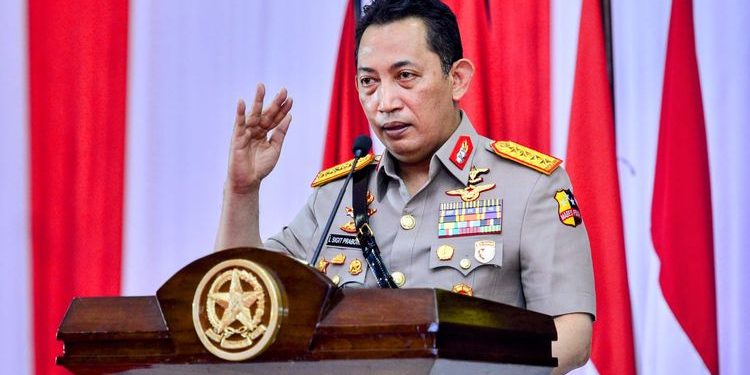 Kapolri Pimpin Kenaikan Pangkat 8 Perwira Tinggi Menjadi Inspektur Jenderal