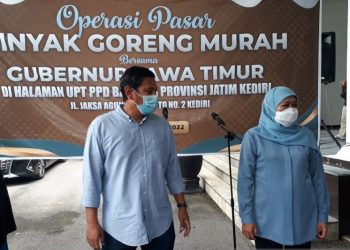 Khofifah Minta Satgas Pangan Monitor Harga Minyak Goreng