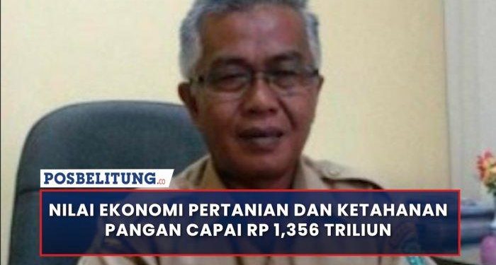 Perputaran Nilai Ekonomi Pertanian dan Ketahanan Pangan Belitung Capai Rp 1,356 Triliun