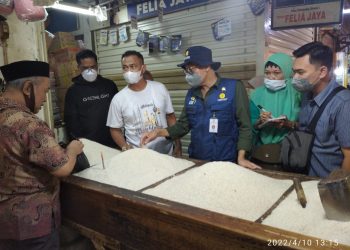 Kementan Memantau Stok Pangan di Pasar Tradisional