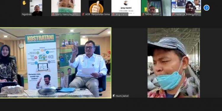 Kementerian Pertanian menggelar Ngobrol Asyik (Ngobras) volume 18 yang bertemakan Sapiku Rejekiku, di AOR BPPSDMP, Jakarta, Selasa 19 April 2022. (Foto: Dok. Kementan)