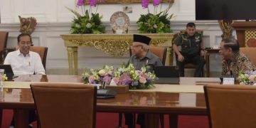 Presiden RI Joko Widodo Memimpin Rapat Terbatas Pangan