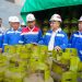 Mendag Zulkifli Hasan memimpin ekspose temuan terhadap produk gas elpiji 3 kg di Stasiun Pengisian Bahan Bakar Elpiji