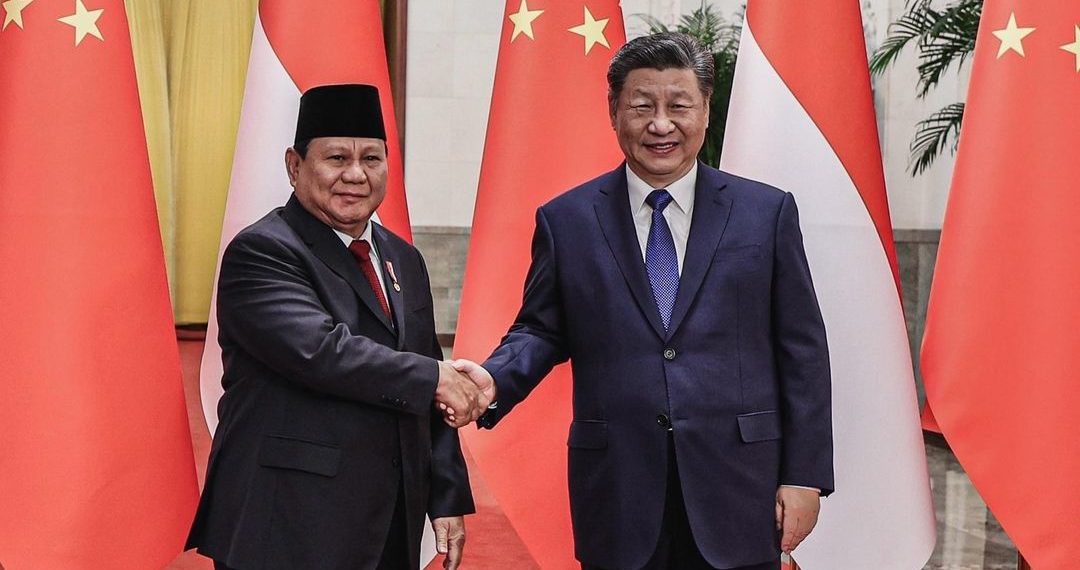 Prabowo Subianto - Xi Jin Ping