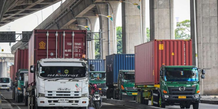 pembatasan operasional angkutan barang selama Lebaran 2026