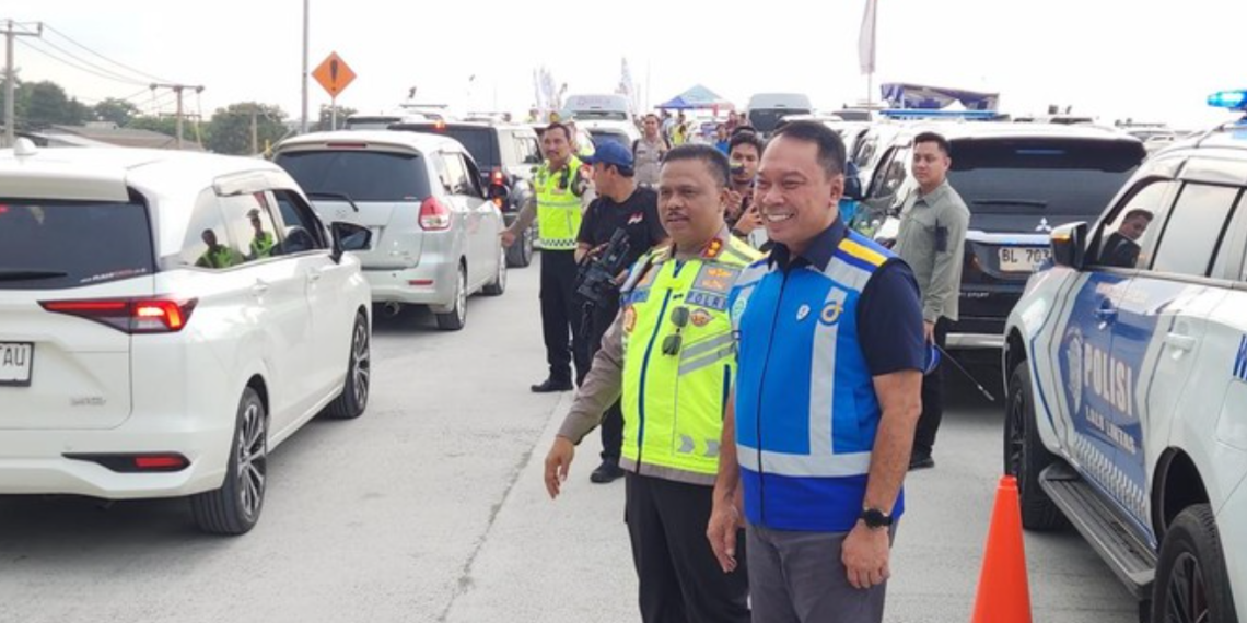 arus balik tol fungsional Jakarta-Cikampek II Selatan Lebaran 2026