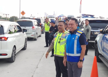 arus balik tol fungsional Jakarta-Cikampek II Selatan Lebaran 2026