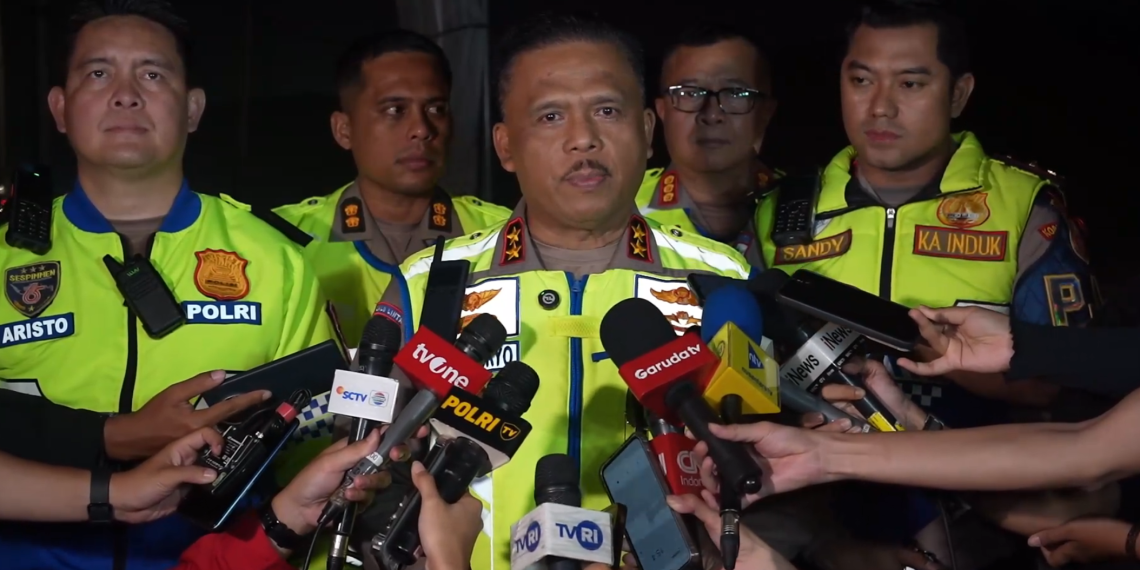 pengawasan arus balik Lebaran 2026 oleh Korlantas Polri