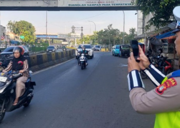 operasi penindakan pelanggaran lalu lintas berbasis teknologi handheld di Polda Metro Jaya