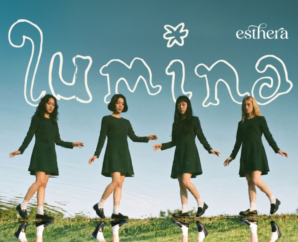 debut girl group AI ESTHERA dengan album LUMINA