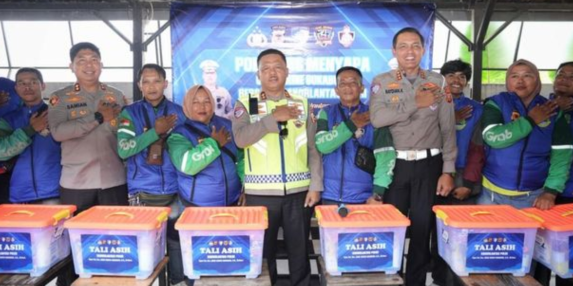 kolaborasi Polri dengan komunitas ojol untuk keselamatan lalu lintas