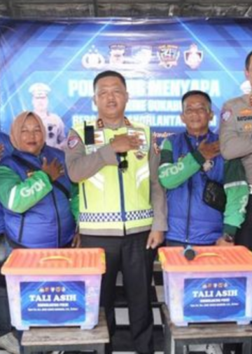kolaborasi Polri dengan komunitas ojol untuk keselamatan lalu lintas