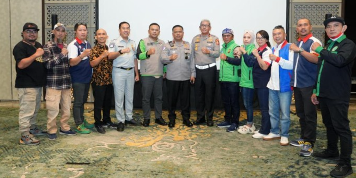 program Polantas Menyapa dan Melayani untuk ojek online