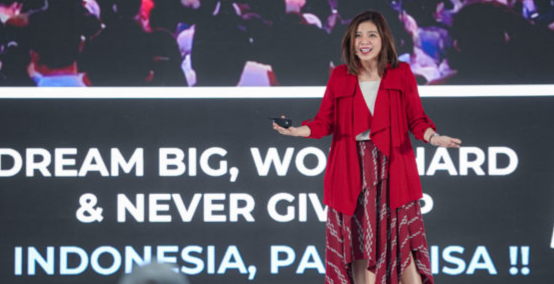 motivator nasional Merry Riana di Rakernis Fungsi Lalu Lintas